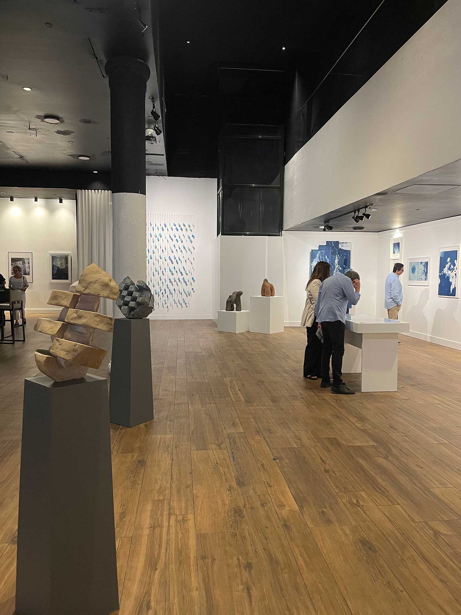 Recharge to renew Modular bodies, clay, sculpture, ceramics, stoneware, underglaze