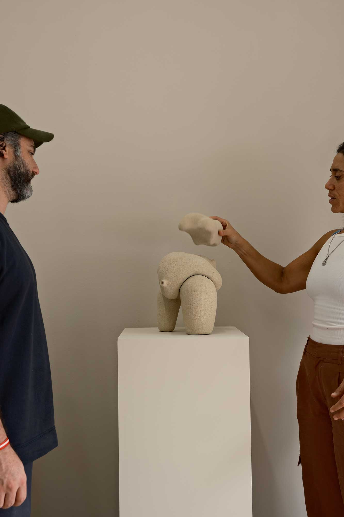 Maria Viva Clay, Stoneware, sculpture, bodies, ceramic
